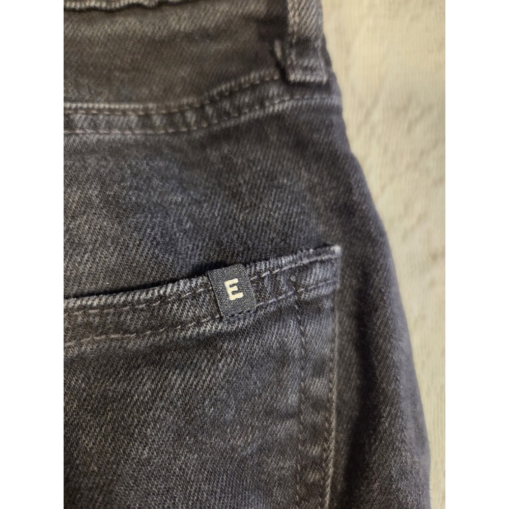 Everlane The Original Cheeky Jean Women 28 Black High Rise Straight Leg Organic - Picture 6 of 9